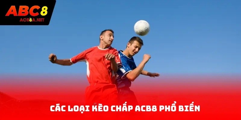 Các Loại Kèo Chấp ACB8 Phổ Biến