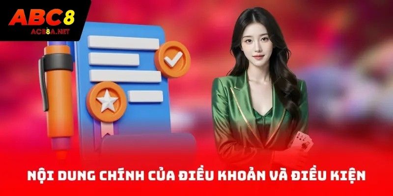 Nội dung chính của điều khoản và điều kiện